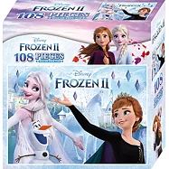 冰雪奇緣2 108片盒裝拼圖(A)