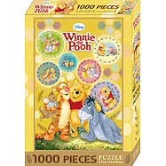 小熊維尼 1000片盒裝拼圖(B)