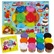 創意小麥黏土12色(新版)