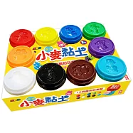 忍者兔安全小麥黏土：10色繽紛玩樂組