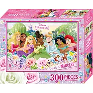 迪士尼公主300片盒裝拼圖(S)