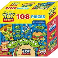 皮克斯 三眼怪108片盒裝拼圖(B)