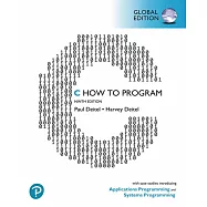 C HOW TO PROGRAM: WITH CASE STUDIES IN APPLICATIONS AND SYSTEMS PROGRAMMING 9/E (G-PIE)
