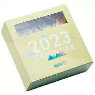 2023年臺北觀光行銷桌曆「TAIPEI LIFE SHOW 寶盒」