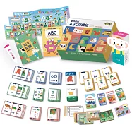 【小行星點讀系列】蒙特梭利ABC拼讀組：有效打造英語力 (內含點讀筆-乾電池版)