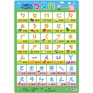 粉紅豬小妹ㄅㄆㄇ掛圖(捲式)