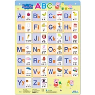 粉紅豬小妹ABC掛圖