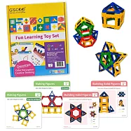 【GiSCOO STEAM系列】幾何智慧片 益智教具組