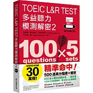 TOEIC L&R TEST多益聽力模測解密2(四國口音MP3免費下載)