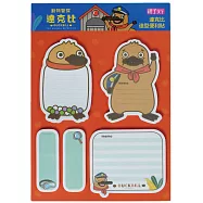 動物警探達克比造型便利貼