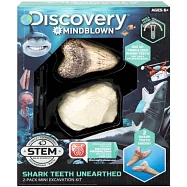 Discovery 鯊魚牙齒迷你挖掘套組(2入)