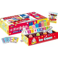 忍者兔 冰淇淋疊疊樂：數學認知三合一遊戲組
