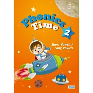 Phonics Time 2 -Short Vowels / Long Vowels (課本+QR CODE音檔+線上教學資源)