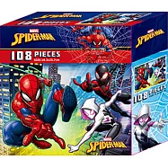 漫威蜘蛛人108片盒裝拼圖(C)