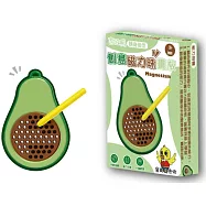 吉波鳥隨身造型 創意磁力珠畫板-酪梨