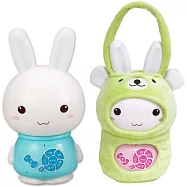 萌萌兔故事機(藍)+防摔衣