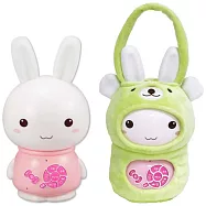 萌萌兔故事機(粉)+防摔衣