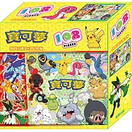 寶可夢 108片盒裝拼圖(G)