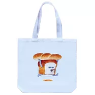 【日本正版授權】麵包小偷-手提購物袋-白色款