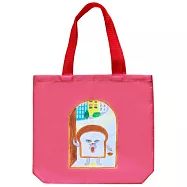 麵包小偷-手提購物袋-紅玫款