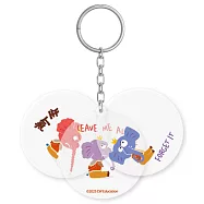 生氣王子壓克力鑰匙圈吊飾