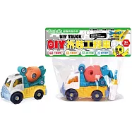 吉波鳥 益智拆裝系列 DIY拆裝工程車：水泥車 DlY TRUCK