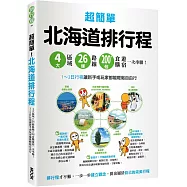 超簡單!北海道排行程：4大區域x 26條路線x200+食購遊宿一次串聯!1~2日行程讓新手或玩家都能輕鬆自由行