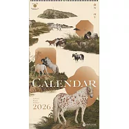 2026年故宮國寶聚焦：書畫精品選粹名畫大月曆