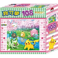 寶可夢 108片盒裝拼圖(J)