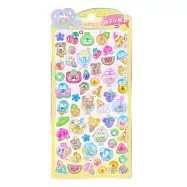 3D水晶浮雕貼紙-杯子小熊