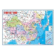 最新版中國行政立體地圖