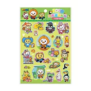 FOOD超人閃亮泡泡貼紙-可愛動物園：多款主題一次收集，自由打造專屬創意風格