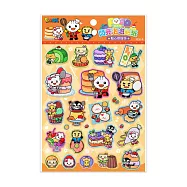 FOOD超人閃亮泡泡貼紙-點心烘焙坊：多款主題一次收集，自由打造專屬創意風格