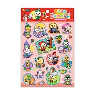 FOOD超人閃亮泡泡貼紙-童話小世界：多款主題一次收集，自由打造專屬創意風格