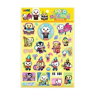 FOOD超人閃亮泡泡貼紙-瘋狂音樂節：多款主題一次收集，自由打造專屬創意風格