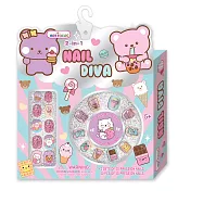 萌萌動物─指甲貼片(NAIL DIVA)