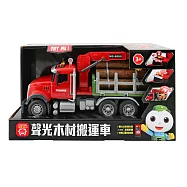 FOOD超人擬真聲光木材搬運車