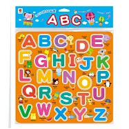 BABY認知磁鐵：ABC：(內含26個英文字母磁鐵)