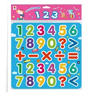BABY認知磁鐵：123：(內含29個數字+算數符號磁鐵)