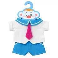 樂樂小宇宙玩偶變裝派對-學院風制服(水手藍)