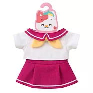 樂樂小宇宙玩偶變裝派對-學院風制服(櫻花粉)