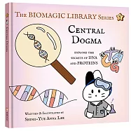 《生物魔法圖書館系列-中心法則 THE BIOMAGIC LIBRARY SERIES &ndash; CENTRAL DOGMA》【雙語-英文、中文(翻轉書)】