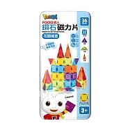 FOOD超人鑽石磁力片36pcs-花園城堡