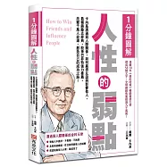 1分鐘圖解人性的弱點：卡內基溝通與人際關係，如何贏得友誼與影響他人，最暢銷勵志經典，股神巴菲特強力推薦，改變千萬人命運，創造自己的成功之路!