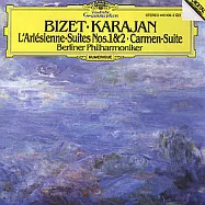 Bizet: L’Arlesienne Suiten Nos. 1 + 2, Carmen Suite No.1 / Karajan(比才：第1,2 號姑娘組曲 ; 卡門組曲 / 卡拉揚 (指揮) 柏林愛樂管絃樂團)