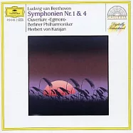 貝多芬：第1、4號交響曲(BEETHOVEN: Symphonien No.1, 4/ Karajan & BPO)