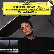 舒伯特：鋼琴奏鳴曲D784、樂興之時D780 、2首詼諧曲D593 / 皮耶絲(Schubert:Sonata D784‧6 Moments Musicaux D780‧2 Scherzi D593 / Maria Joao Pires)