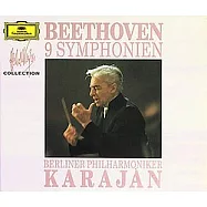 Beethoven: 9 Symphonien (Recordings: 1975-1977) / Karajan & Berliner Philharmoniker(貝多芬：交響曲全集 (錄音：1975-1977) / 卡拉揚指揮柏林愛樂管絃樂團)