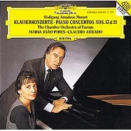 Mozart: Piano Concertos No.17 & 21 / Abbado & Maria Joao Pires(莫札特：第17，21號鋼琴協奏曲 / 皮耶絲 阿巴多指揮歐洲室內樂團)