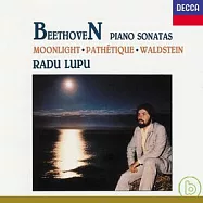 貝多芬：鋼琴奏鳴曲「月光」、「悲愴」、「華德斯坦」/ 魯普(Beethoven: Piano Sonatas "Moonlight", "Pathetique", "Waldstein")